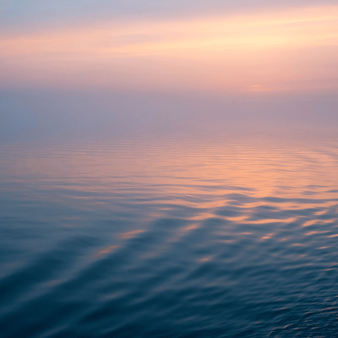 ๐ The Ripple Effect: How Your Cleaning Routine Can Save Our Oceans - serene ocean surface at sunset.